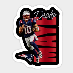 drake-maye Sticker